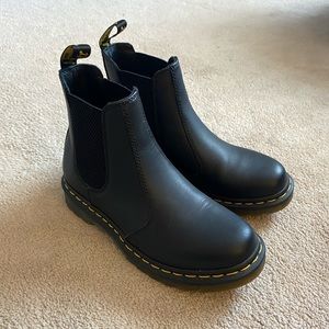Women’s Dr. Martens black leather Chelsea boots